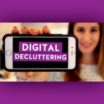 digital decluttering photo